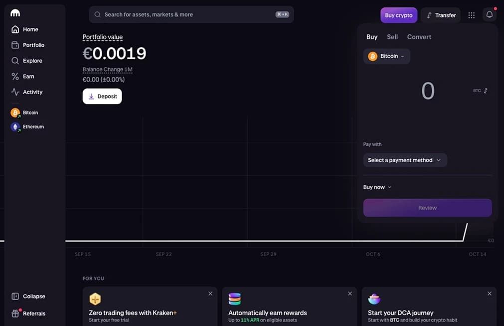 Kraken——深受机构投资者青睐