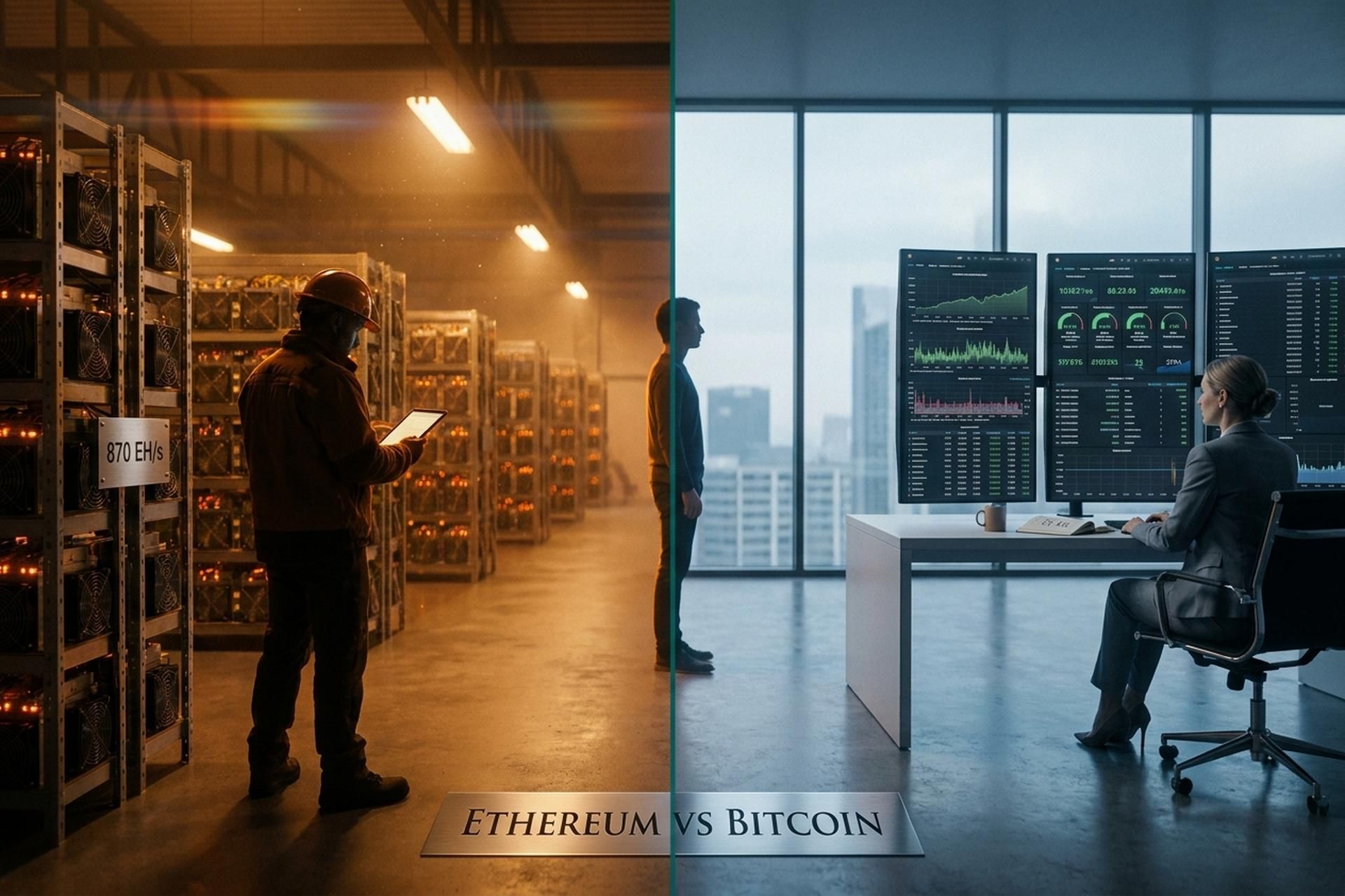 以太坊 vs 比特币：BTC 和 ETH 的主要区别解析