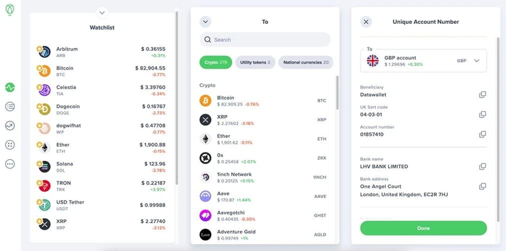 4.Uphold 配置多种资产类别