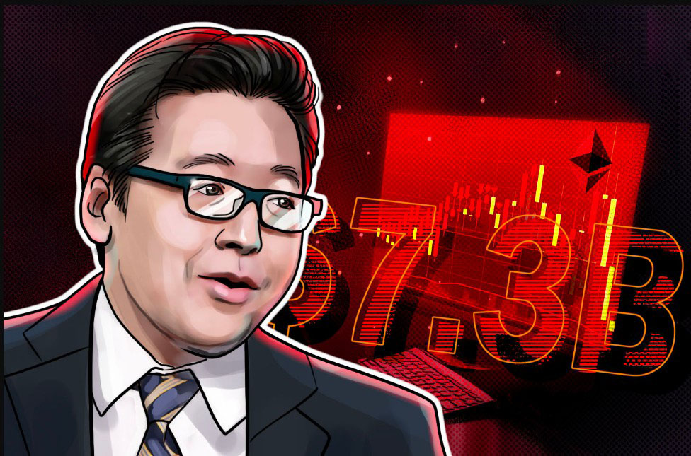 汤姆·李的以太坊投资组合因 ETH 价格前景恶化而缩水 73.5 亿美元