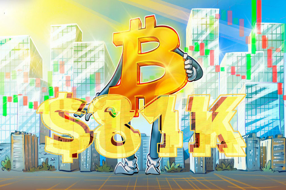 喜报：比特币触及8.1万美元，长期持有者增持33万枚BTC：价格还能涨多高？