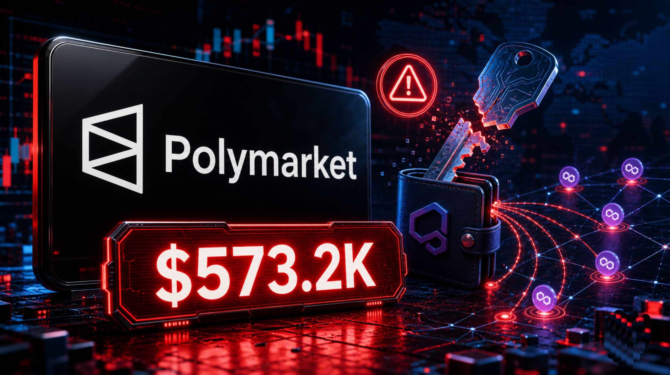 Polymarket 称内部钱包密钥泄露后,57.3 万美元资金被转移