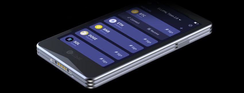 3.&nbsp;ELLIPAL Titan 2.0：最适合气隙交易的冷钱包