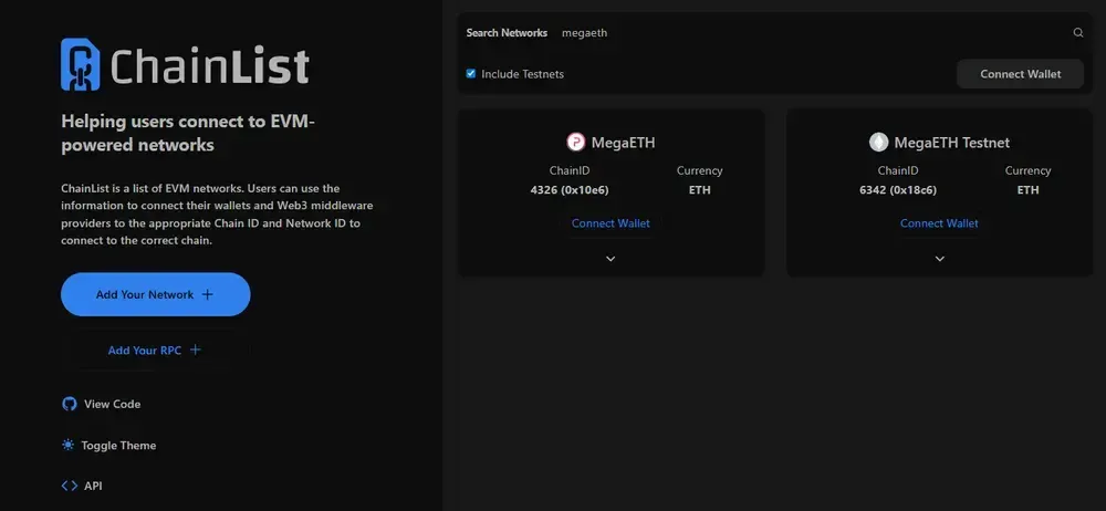 如何在 MetaMask 中添加 MegaETH