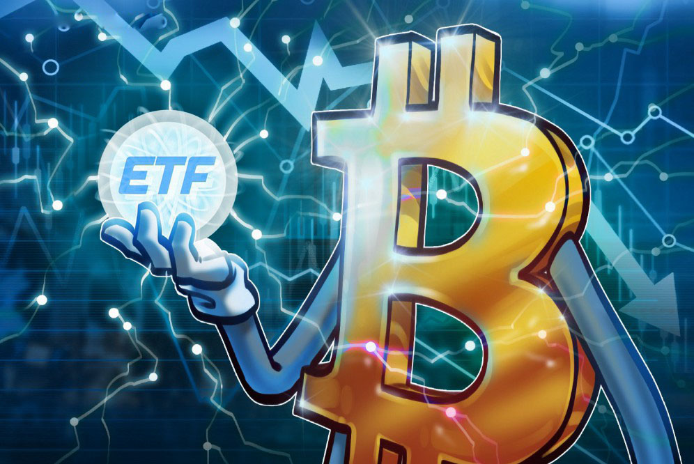 比特币ETF连续5日资金流入中断,BTC价失守8万美元关口