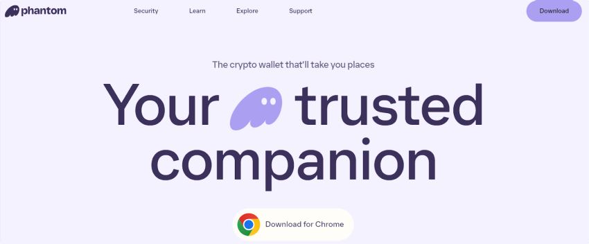 5.&nbsp;Phantom Wallet：Solana 代币的最佳钱包
