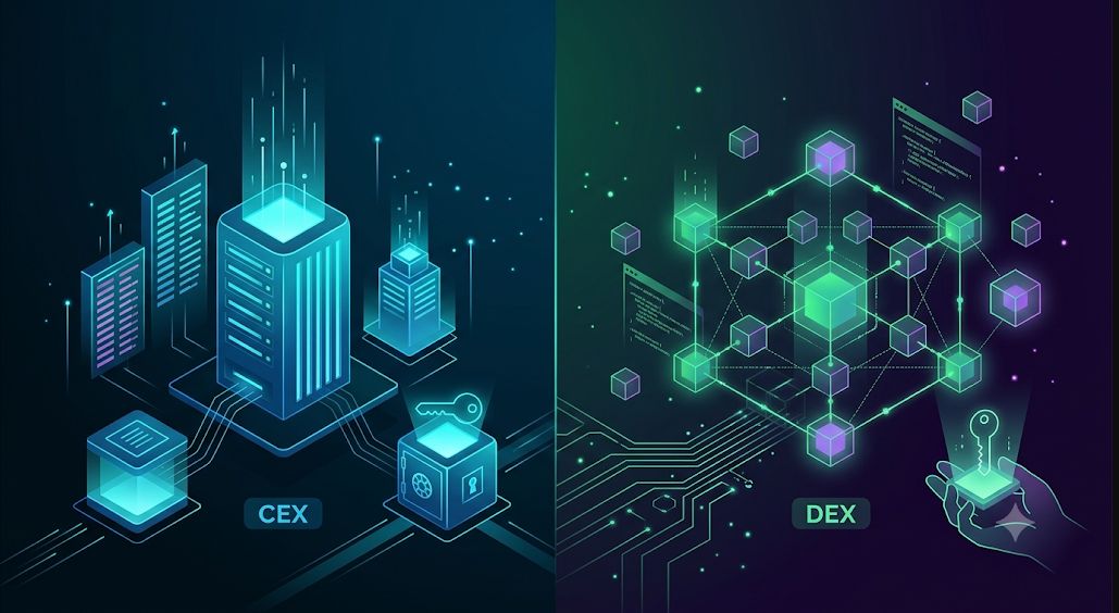 CEX和DEX有什么区别？一文看懂中心化与去中心化交易所内核差异