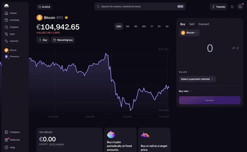 1. Kraken——罗马尼亚最佳加密货币交易所