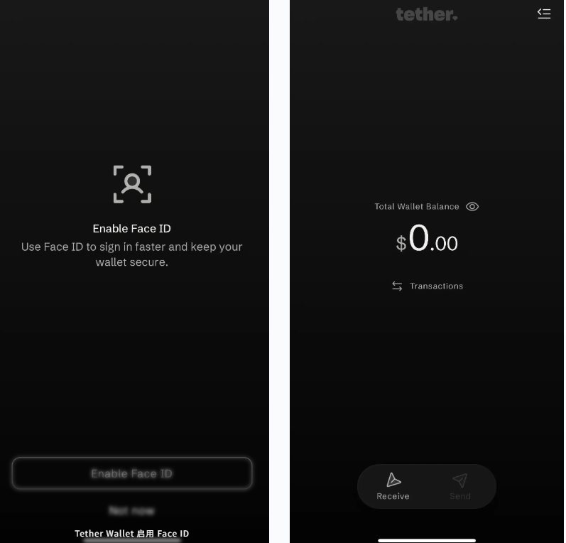 Tether 钱包注册教学