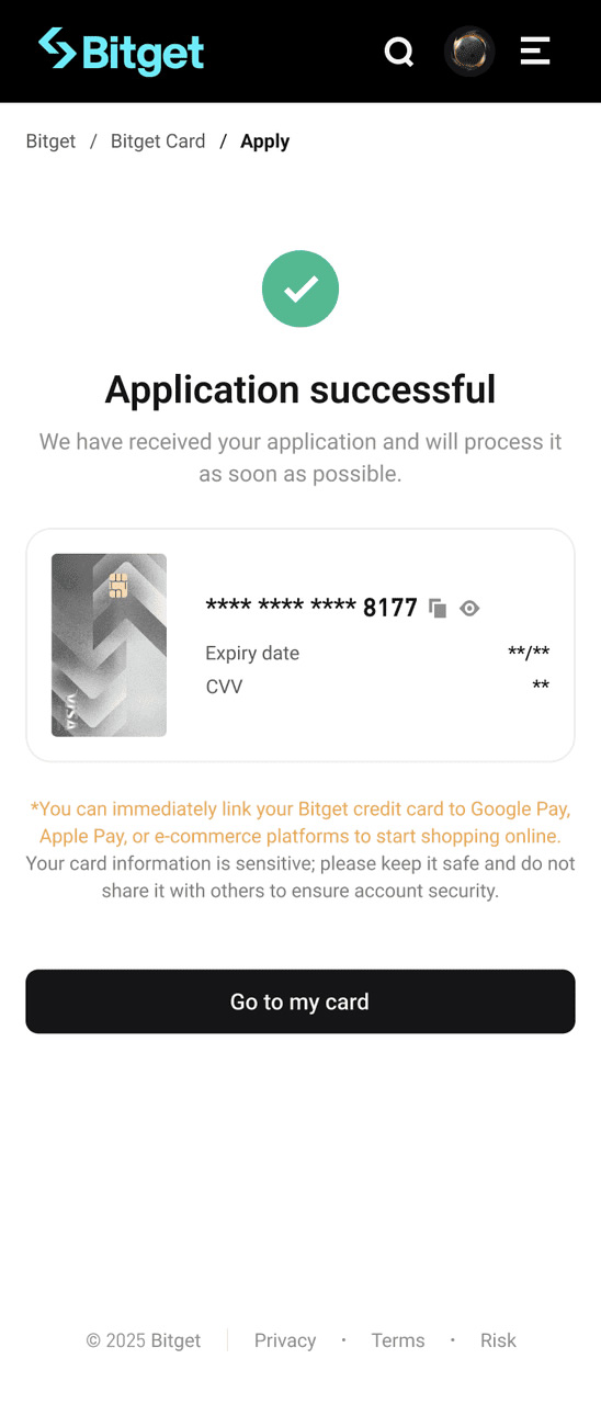 Bitget信用卡如何申请、使用？2026年新手完整教程