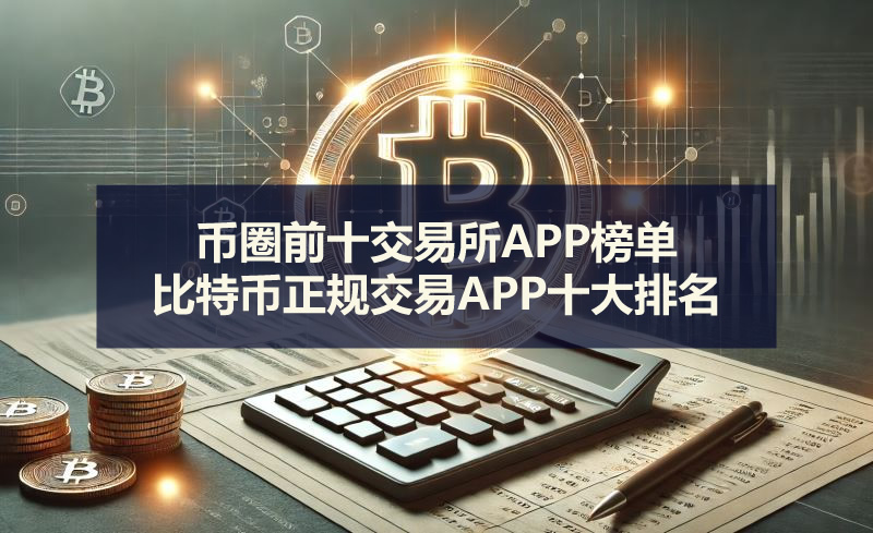 币圈前十交易所APP榜单 比特币正规交易APP十大排名