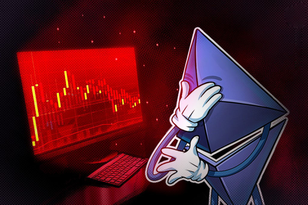 以太坊（ETH）关键支撑位告急！若失守暴跌至1000美元，期货交易者会行动吗？