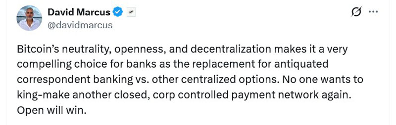 SoFi将成为首家整合比特币（BTC）闪电网络和UMA的美国银行