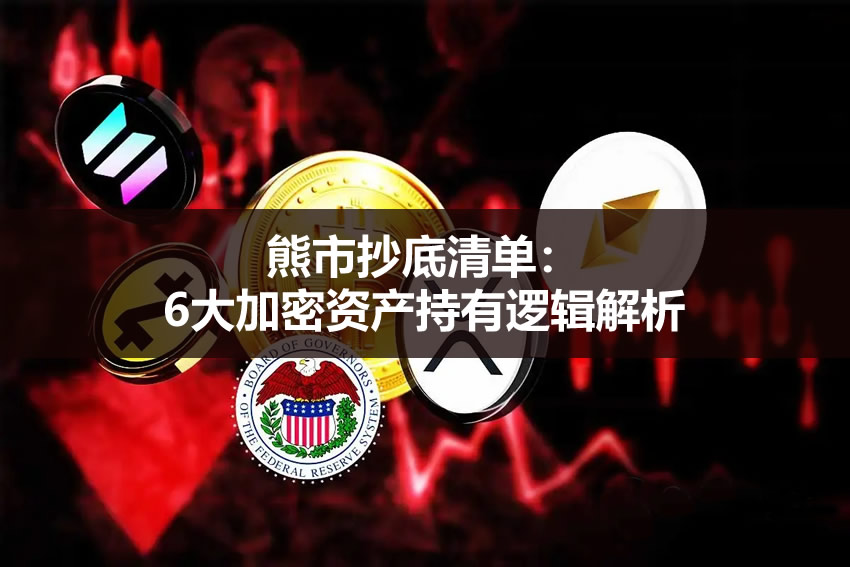 熊市抄底清单：BTC、ETH、SOL等6大加密资产持有逻辑解析