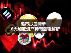 熊市布局指南：深度解析BTC、ETH、SOL等六大加密资产持仓逻辑