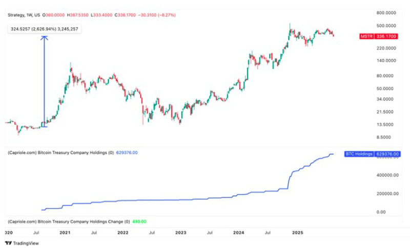 比特币(BTC)财库公司的崛起与风险关系分析