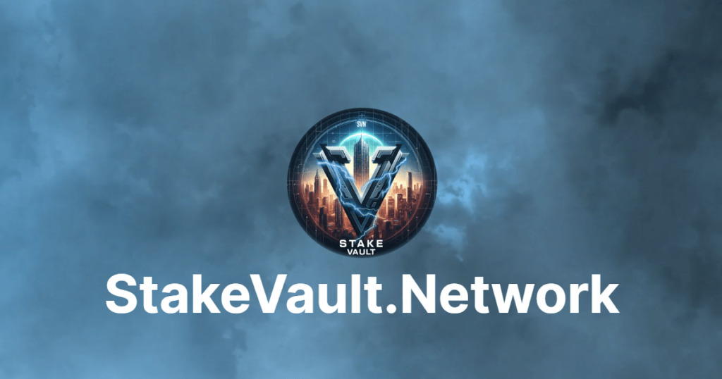 Stake Vault Network (SVN) 深度解析：核心机制、代币模型与前景展望