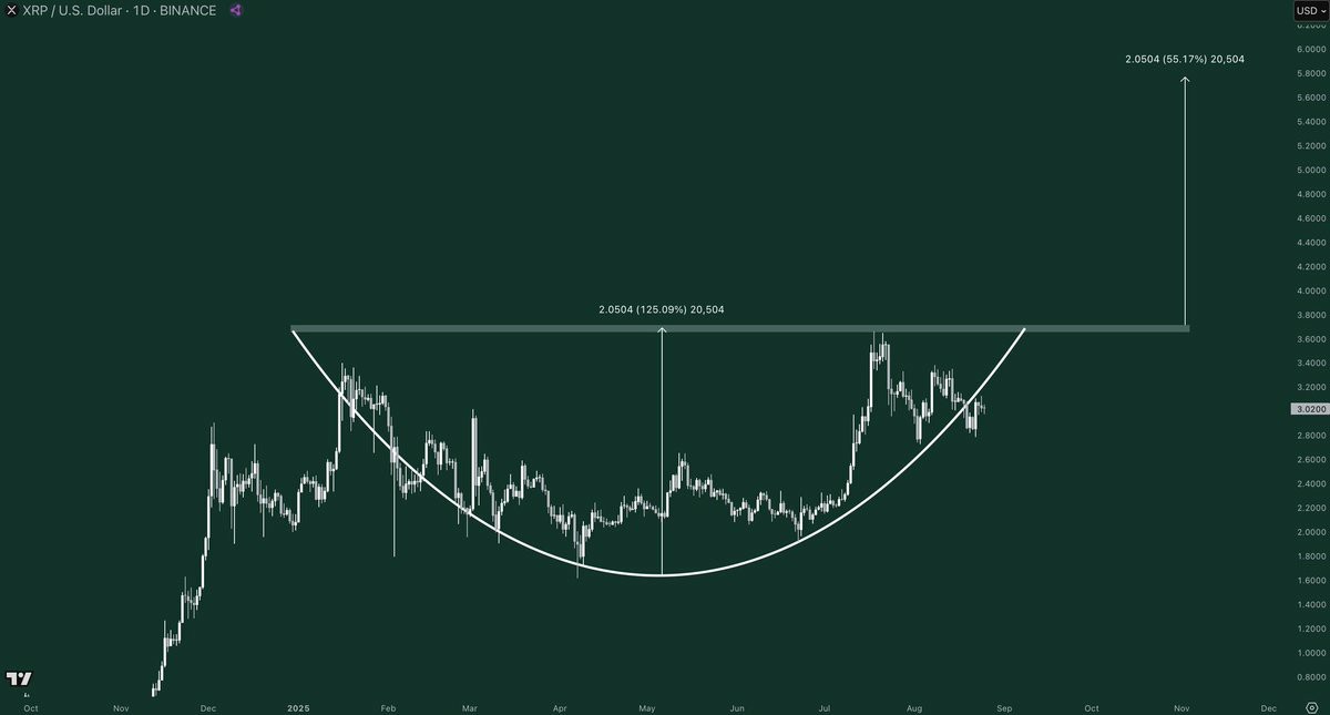 瑞波币(XRP)价格未能突破3美元关口:仍有可能迎来突破吗?