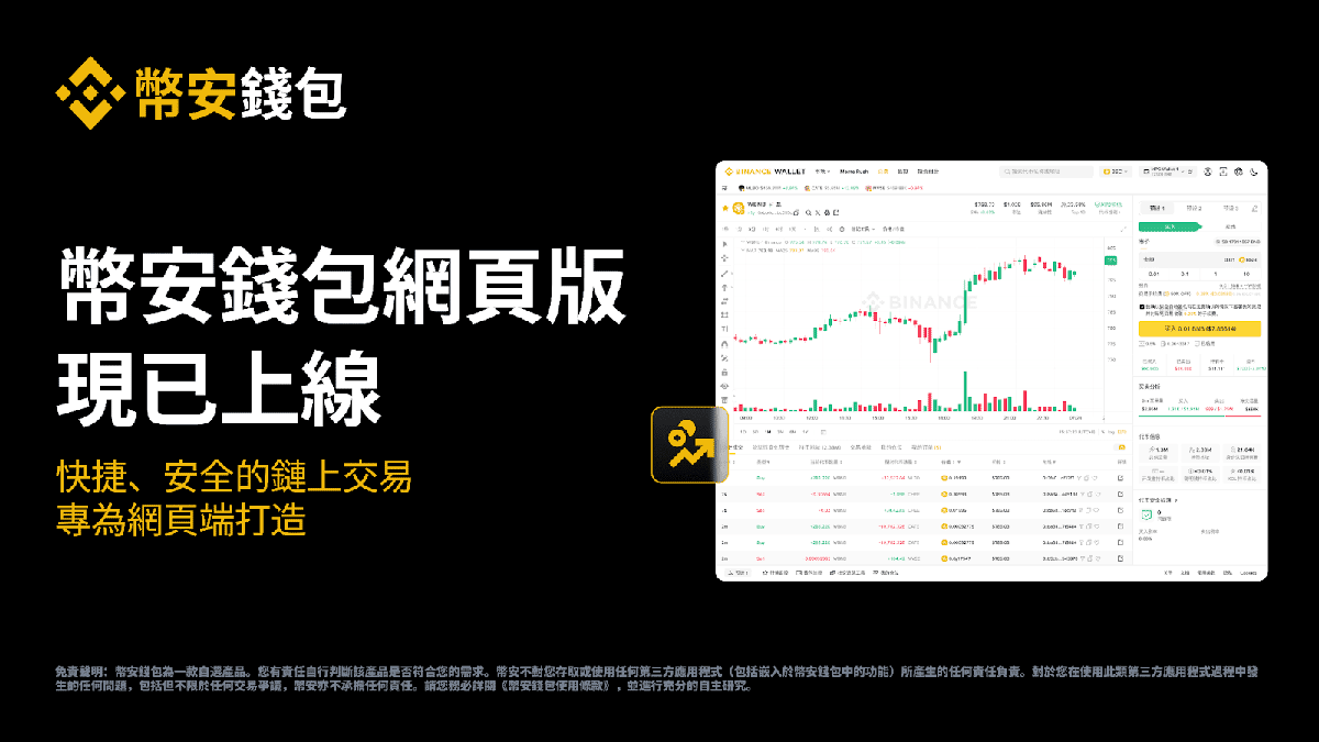 币安钱包Web版发布：SAS技术加持，打造高效链上交易新体验