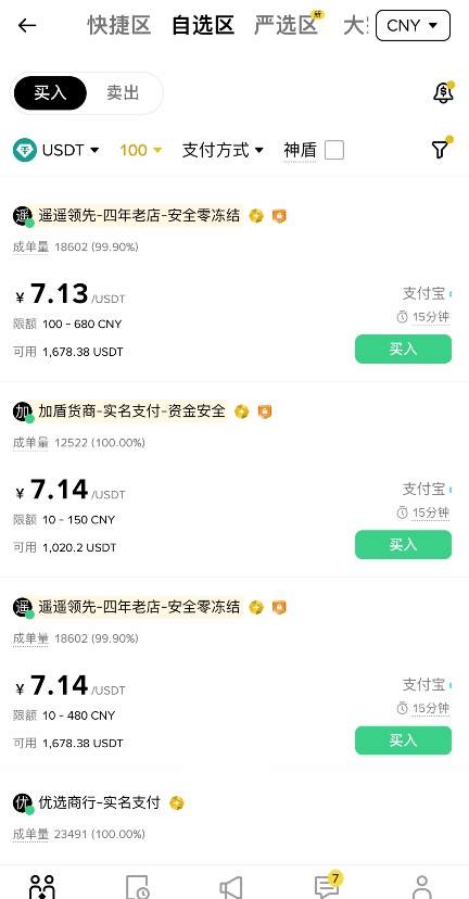 一枚USDT多少钱?最少能买多少USDT?