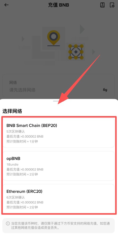 币安充值教学