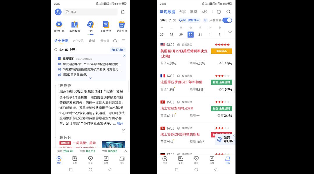 金十数据工具