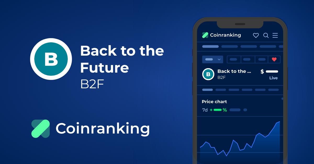 Back to the Future (B2F)币是什么？B2F价格预测2025-2040年