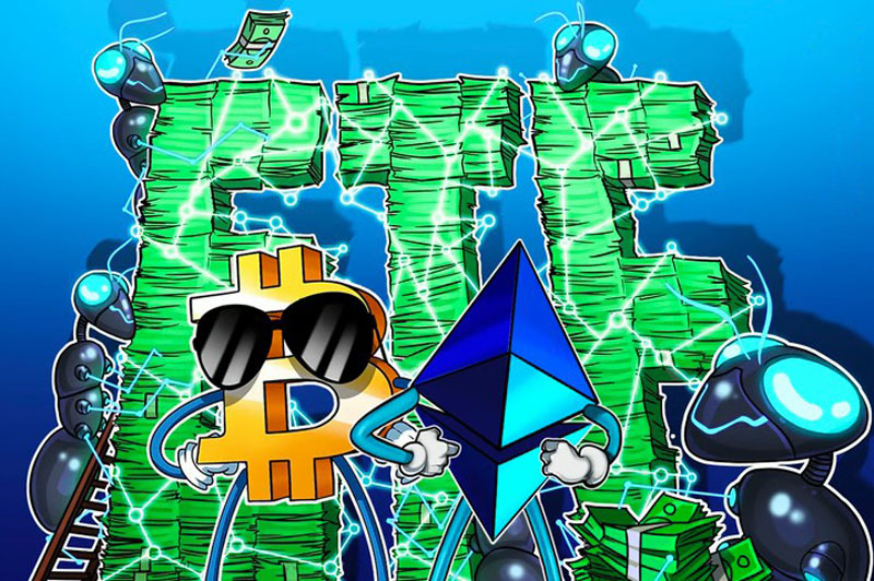 现货ETH ETF连续五日遭抛售，累计净流出近8亿美元