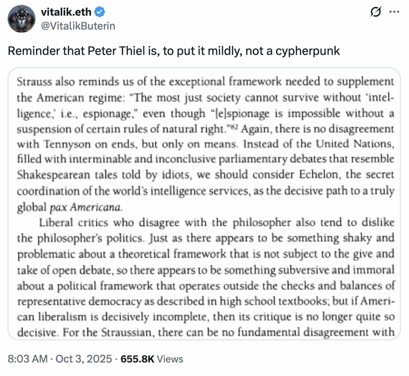 V神 vs Thiel:加密革命VS硅谷霸权