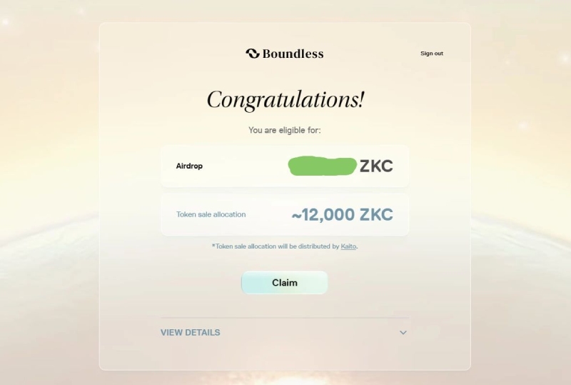 Boundless(ZKC)币空投