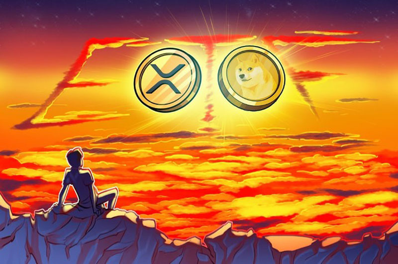 Rex-Osprey的瑞波币(XRP)、狗狗币(DOGE)ETF首日表现不俗,交易量达5400万美元
