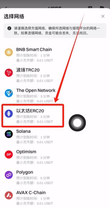Gate交易所充USDT和提USDT的流程_图3