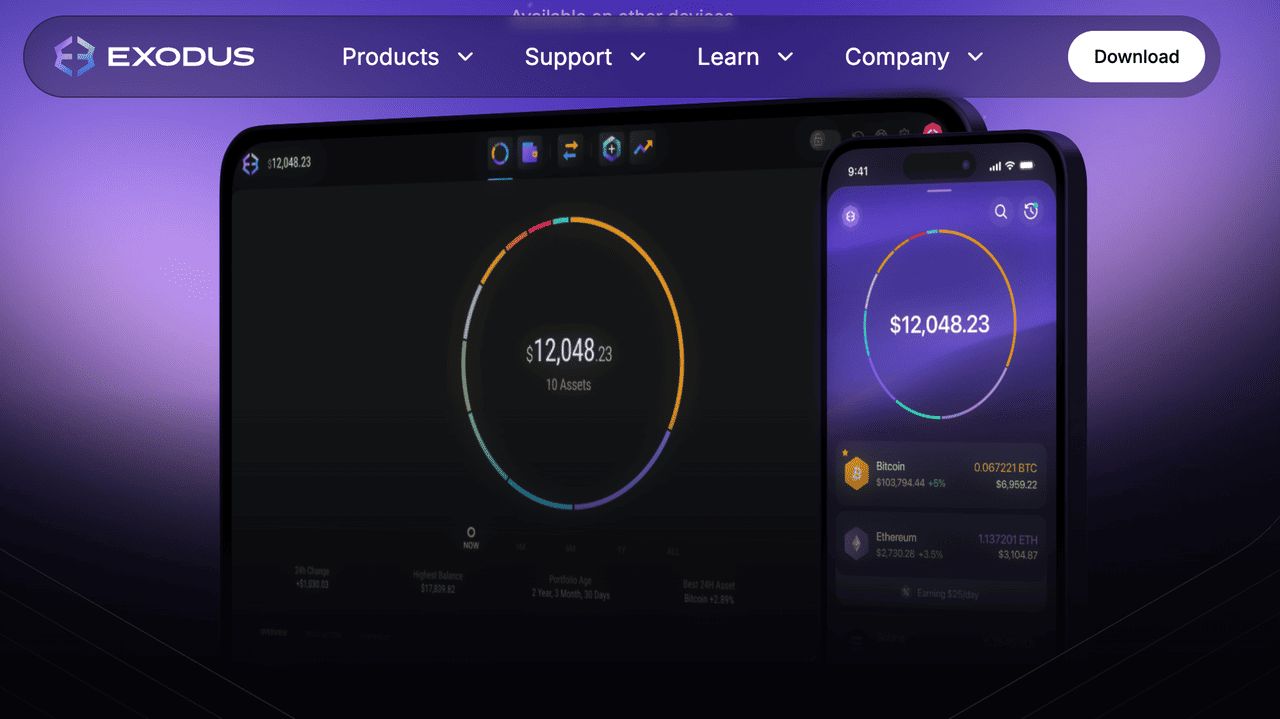 什么是 Exodus 加密货币钱包？有什么功能？如何设置？（web端/app端）