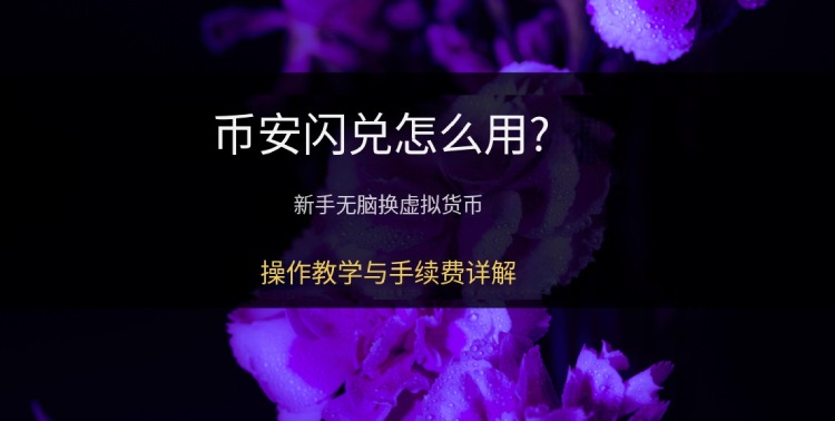 币安闪兑操作