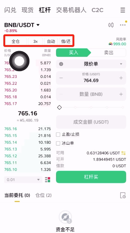 币安杠杆交易