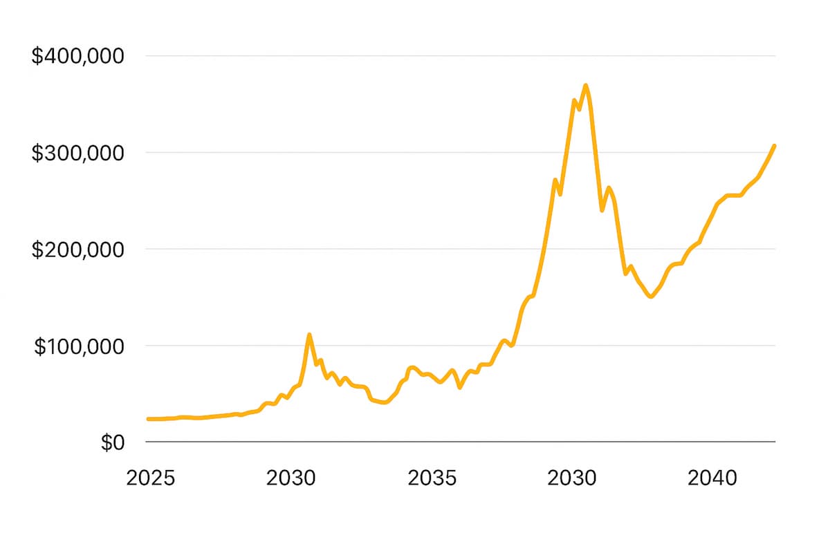 比特币是什么？比特币价格预测2026-2040年