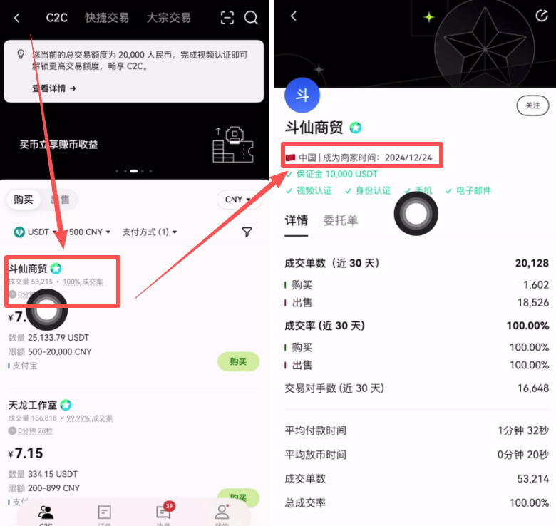 欧易购买USDT教程_图3