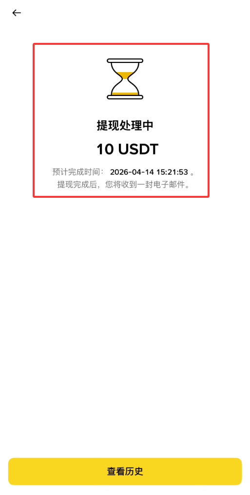 第3步：完成安全验证并等待到账