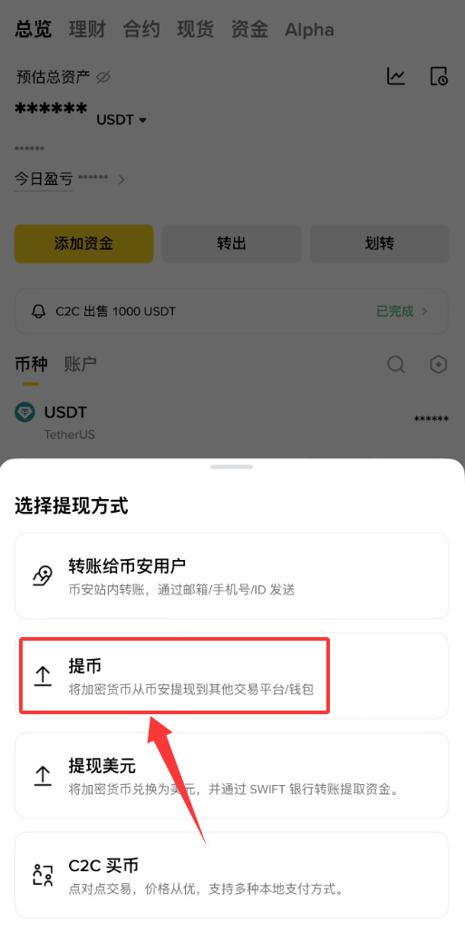 第2步：在币安发起提现_图2