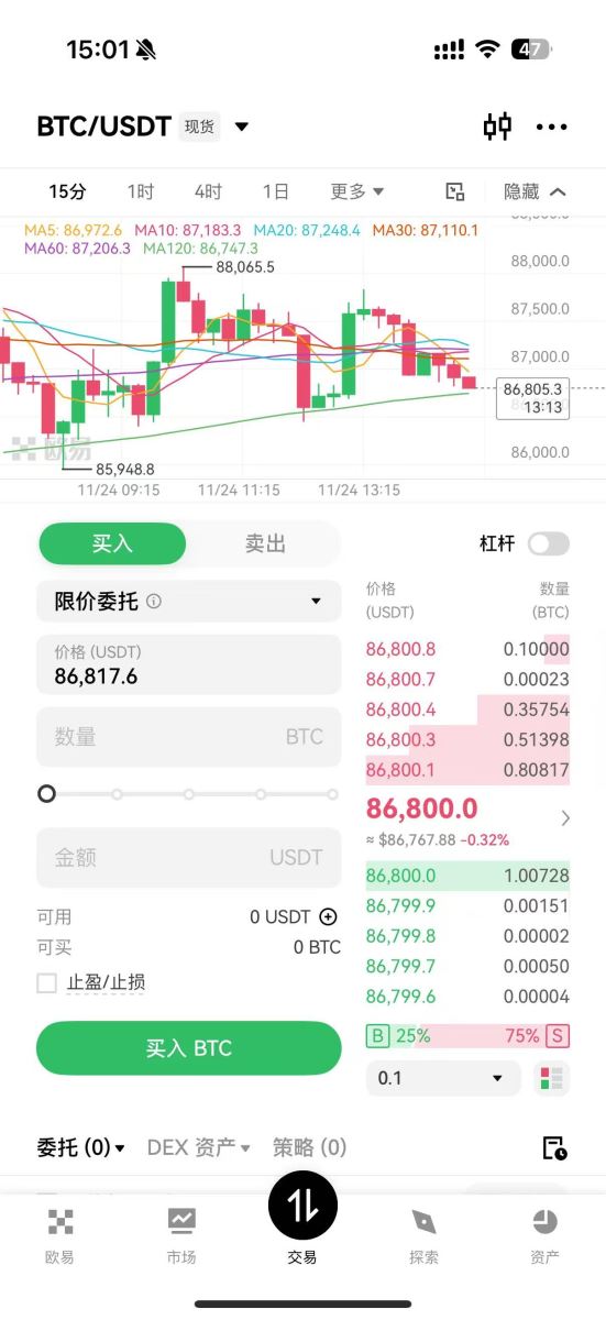 现货交易介面_图2