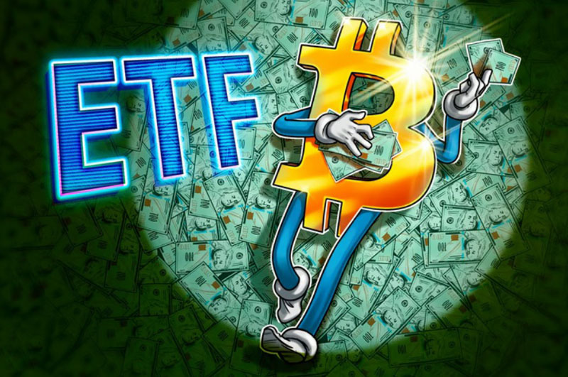 现货比特币（BTC）etf拉动2.38亿美元，因为以太基金连续8天流出