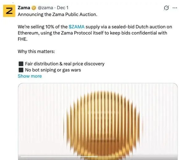 2025潜力加密项目Zama（ZAMA）