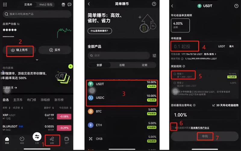 第五，欧易交易所理财