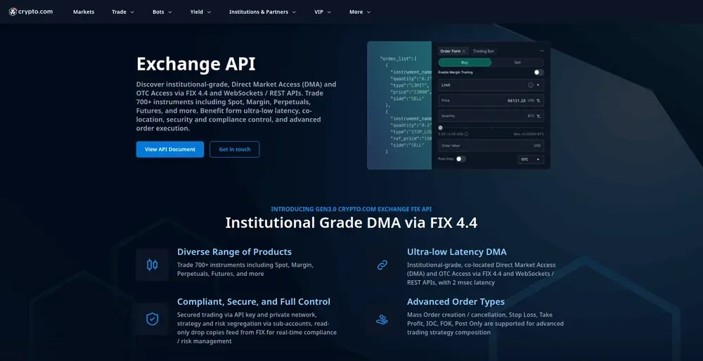 API交易最佳的六大加密货币交易所
