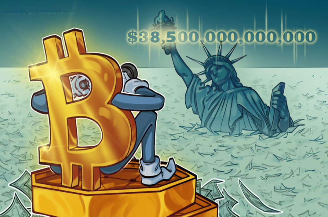 美国国债突破38.5万亿美元，比特币（BTC）爱好者庆祝“创世日”