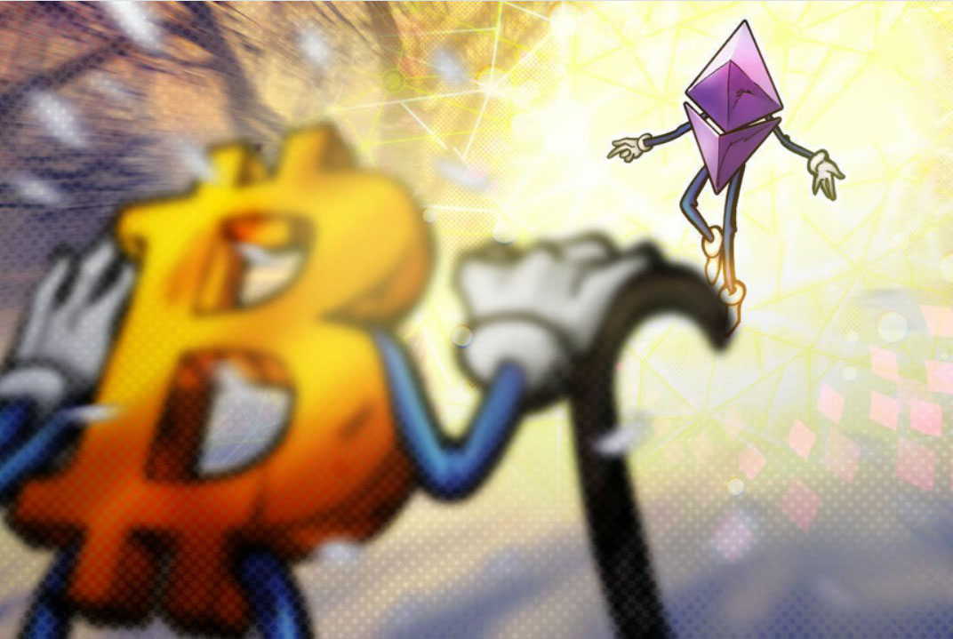 以太坊(ETH)有望迎对比特币(BTC)95%的跟风式上涨