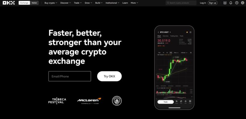 OKX —提供功能丰富的加密钱包