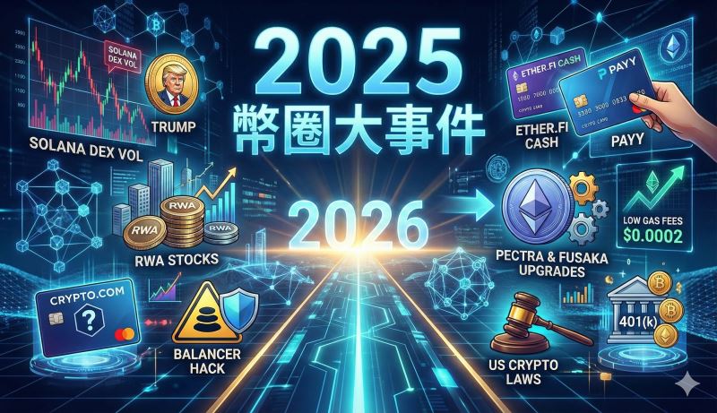 2025币圈年终盘点：从DEX狂欢到以太坊降本增效，关键转折一览