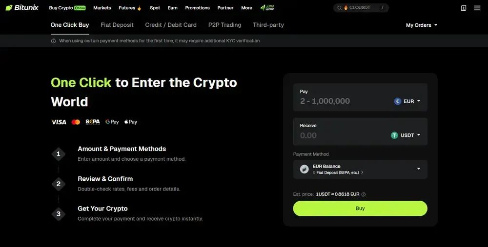 Bitunix 功能与服务