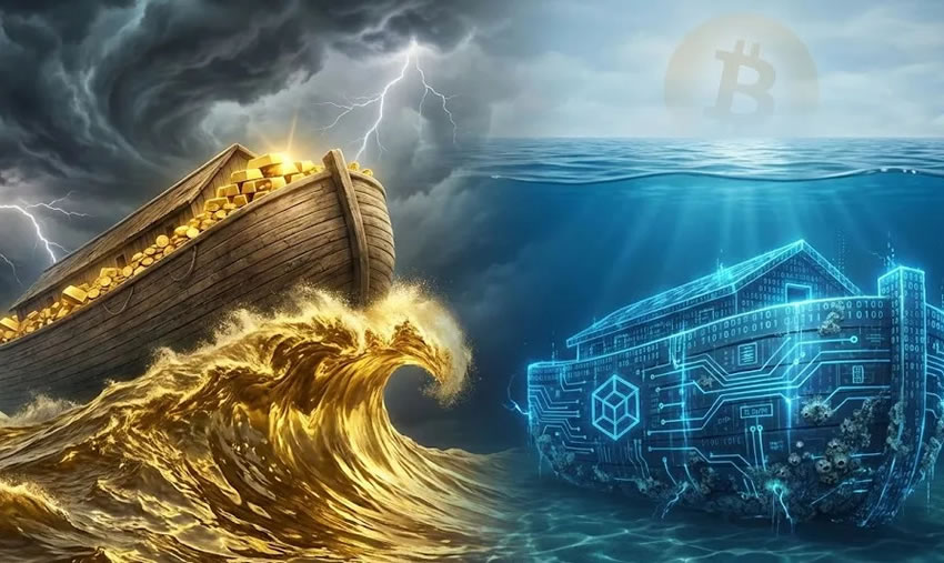 黄金还在狂飙，资金会流向加密货币？我看到了这些信号